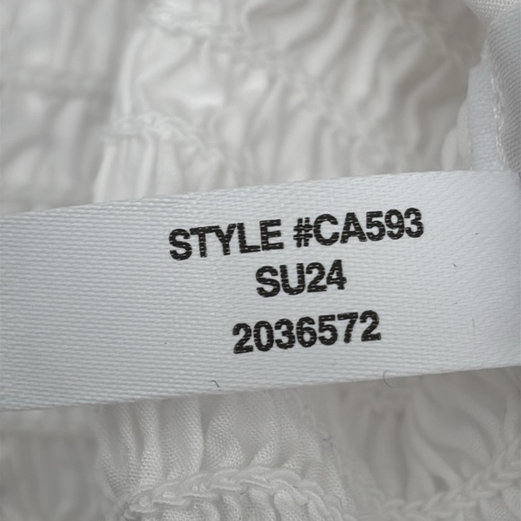 J.Crew Fitted puff-sleeve top in White size 8 NWT CA593 - Picture 9 of 11